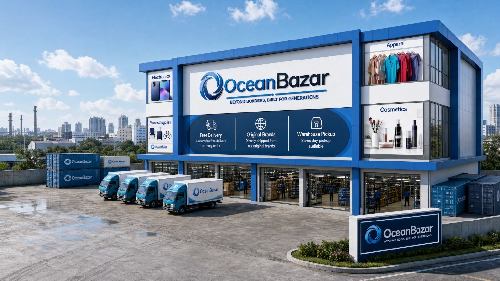 OceanBazar ওয়্যারহাউস ও লজিস্টিক্স হাব